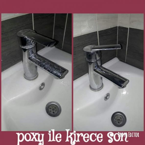 Poxy Fayans ve Banyo 1000 ml Kireç Çözücü - 3