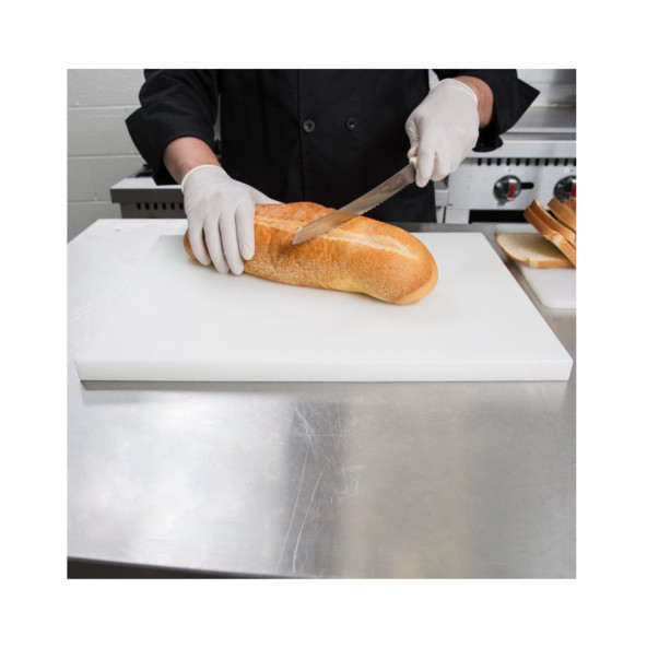 Türkay Plastik Polietilen Kesim Panosu 40x25x2cm Beyaz