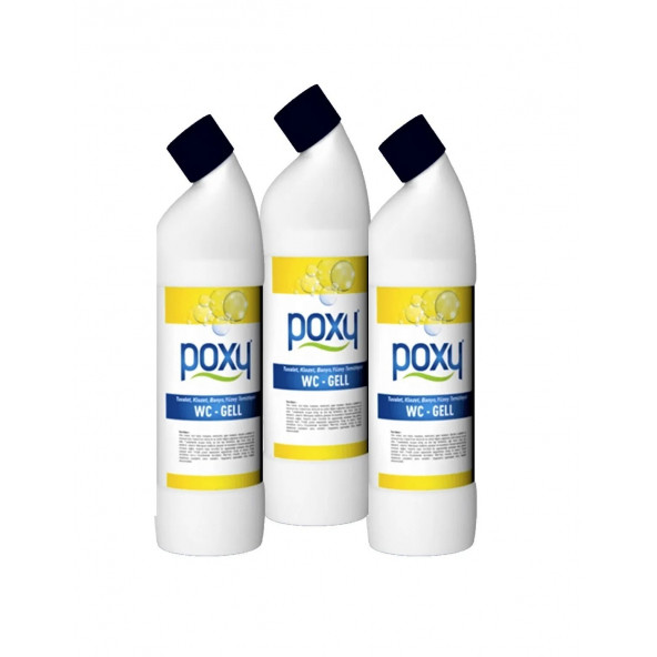 Poxy WC JELL 1000 ml-3lü Set