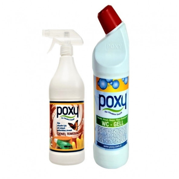 Poxy Wc Jell 1000 ml Poxy Genel Temizlik 1000 ml
