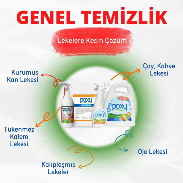 Genel Temizlik 1000 ml Leke Çıkarıcı - 3