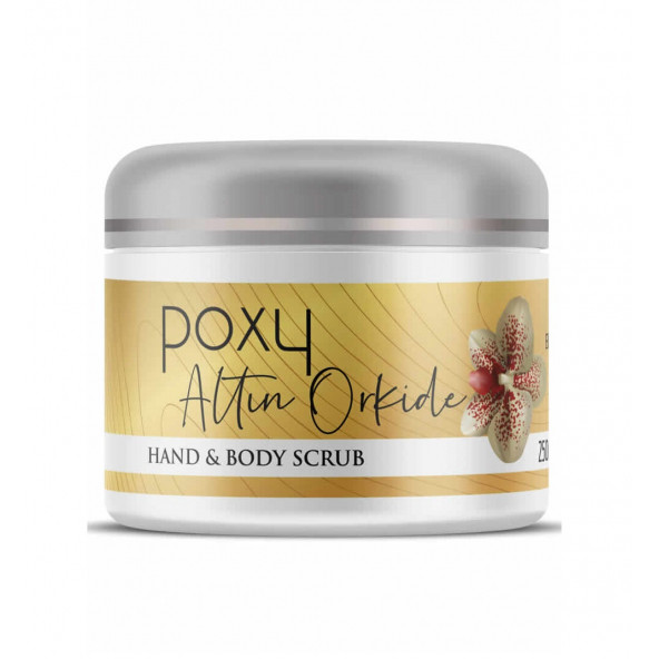 Poxy Altın Orkide Scrub (kıl Dönmesi) 250 Ml & Kırmızı Meyveler Scrub (nasır Için) 250 Ml