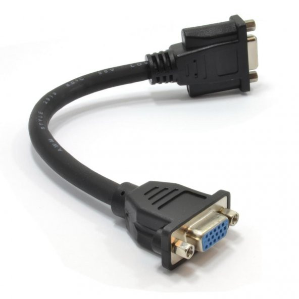 VGA Panel Tipi Dişi - Dişi Ara Kablo - 30 cm ürün görseli
