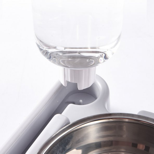 Mikopet Otomatik Su Sebilli Mama Kabı-Mavi - 4