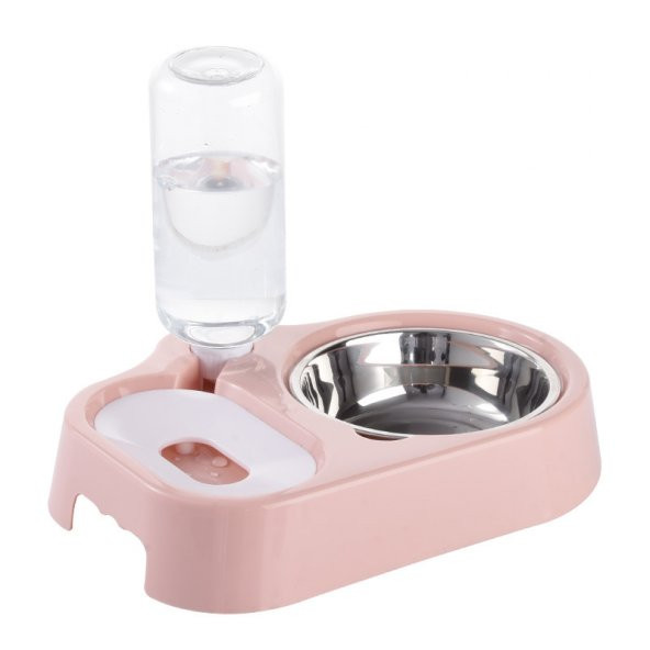 Mikopet Otomatik Su Sebilli Mama Kabı-Mavi - 2