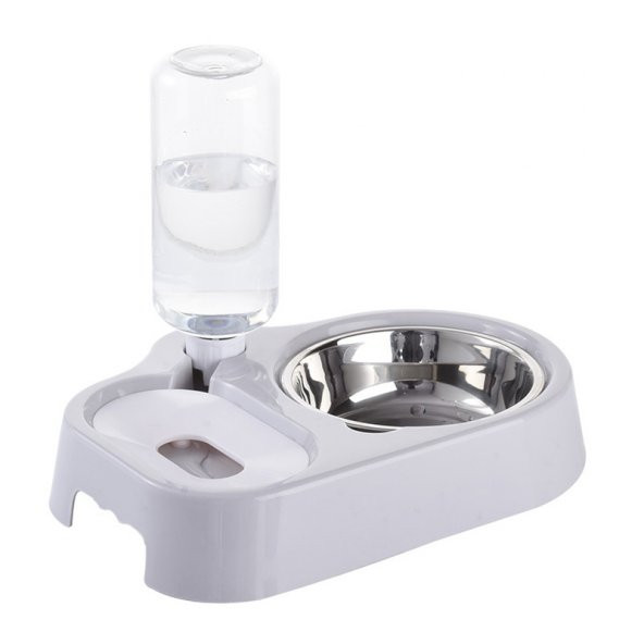 Mikopet Otomatik Su Sebilli Mama Kabı-Mavi - 4