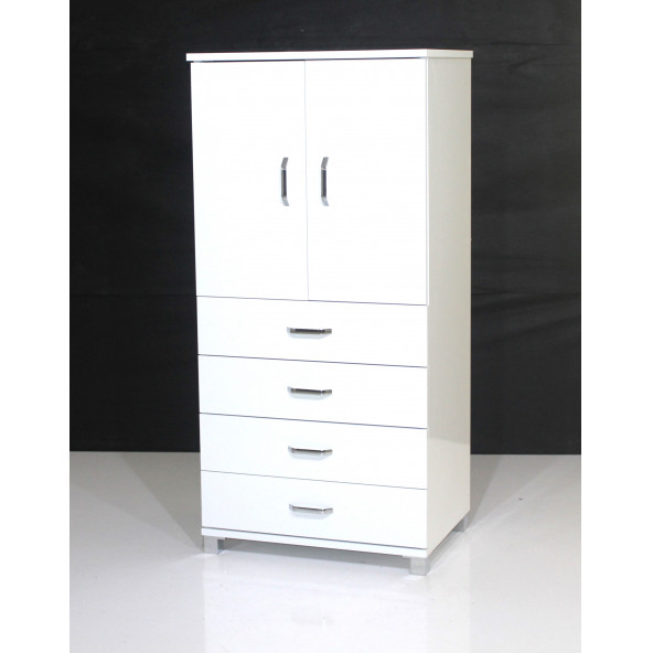 ÇOK AMAÇLI İKİ KAPAKLI ÇEKMECELİ DOLAP