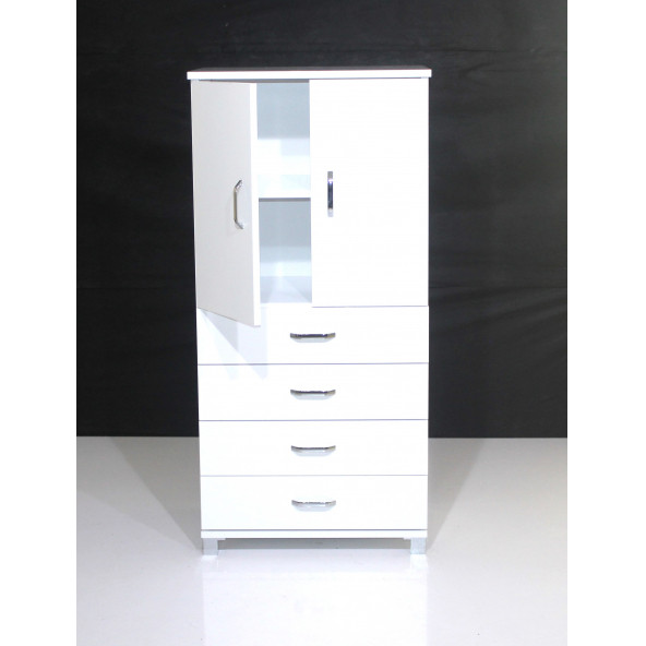 ÇOK AMAÇLI İKİ KAPAKLI ÇEKMECELİ DOLAP - 2