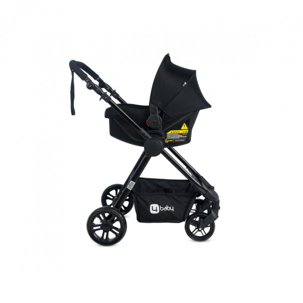4 Baby Cool Travel Sistem Bebek Arabası Siyah - 2