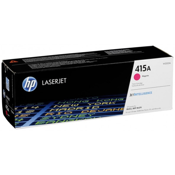 HP 415A Toner Magenta ,Kırmızı,Orijinal Ürün