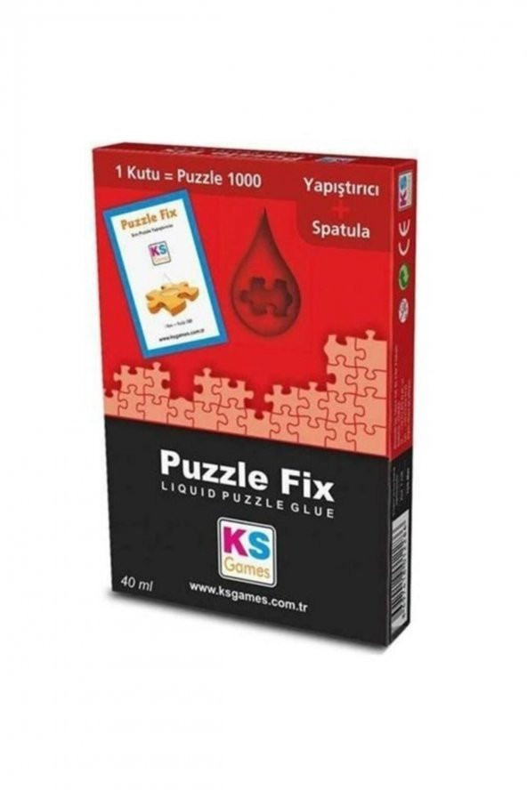 Ks Games Puzzle Yapıştırıcısı + Spatula (1000 Parçalık)
