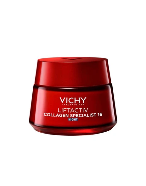 Liftactiv Collagen Specialist Yaşlanma Karşıtı Gece Bakım Kremi 50 ml ürün görseli