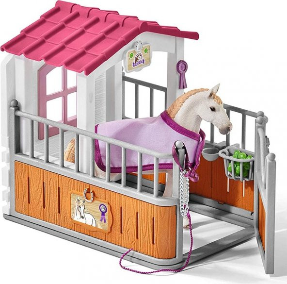 Schleich Kısrak ve Ahır Seti 42368 - 5