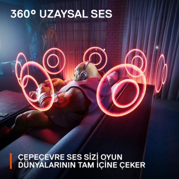 Steelseries Arctis Nova 7x Kablosuz Xbox Konsol Kulaklığı - Nova Akustik Sistemi - 2,4 Ghz ve Eş Zamanlı Bluetooth - 38 Saat Pil Kullanımı - Usb-C - Clearcast Gen2 Mikrofon - Pc, Playstation, Switch - 5