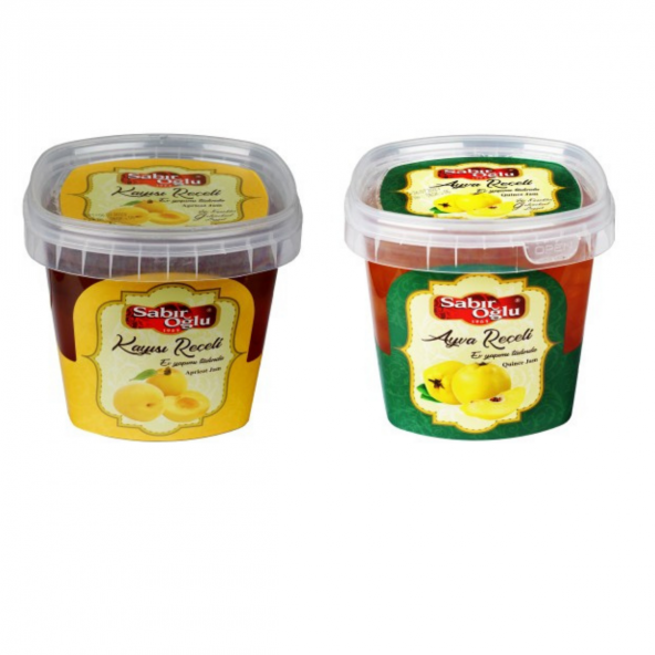 SABIROĞLU 800 GR REÇEL PLS KOVA AYVA & KAYISI