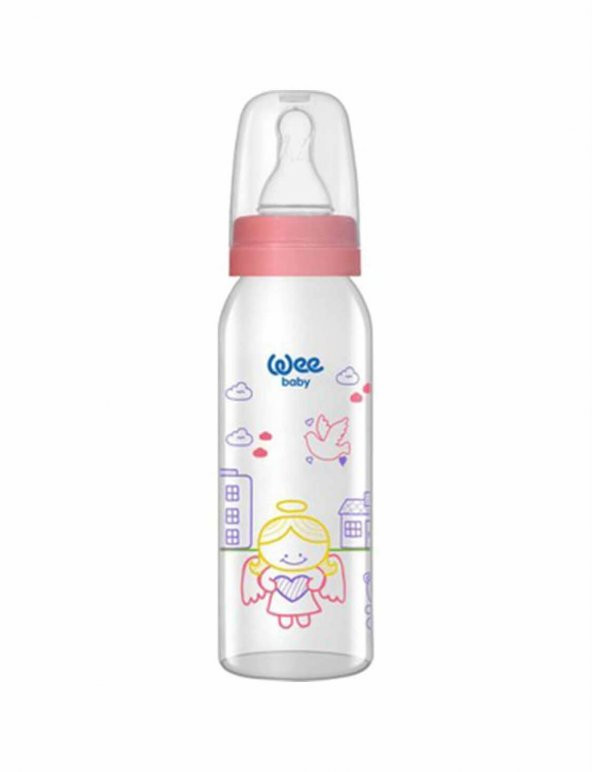 Wee Baby 877 Natural Cam Biberon 125 Ml  Pembe