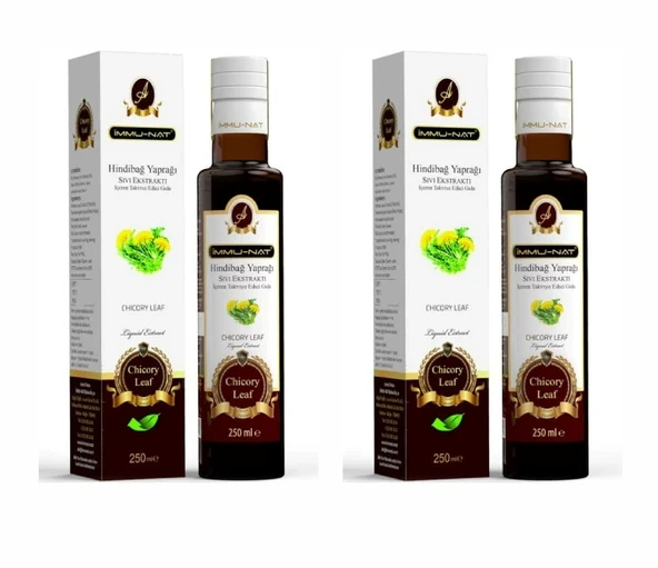 İmmunat Hindiba Yaprağı Ekstraktı 250 ml x 2 Adet