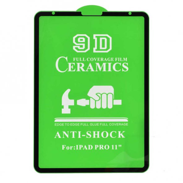 Apple iPad Pro 12.9 2020 (4.Nesil) Zore Tablet Seramik Ekran Koruyucu - 3