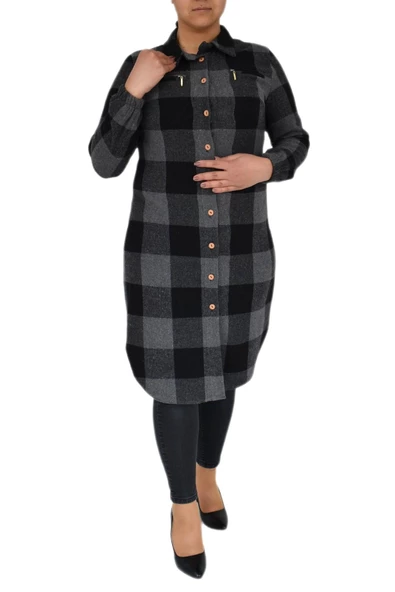 Kadın Oduncu Gömlek Tunik BGL-ST02454 - Resim 3