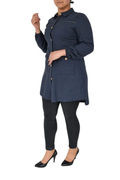 Kadın Kışlık Cepli Tunik BGL-ST02343 - Resim 12