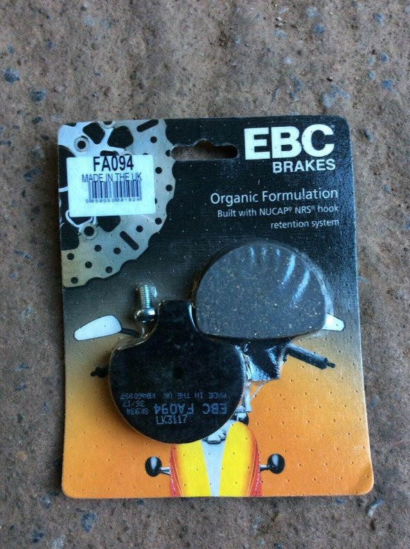 Ebc Fa094 1987-2003 Harley-Davidson Heritage Springer Ön Fren Balatası ürün görseli 1