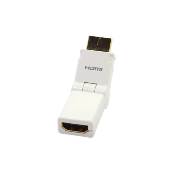 HDMI A ERKEK - HDMI A DİŞİ AÇILI BAĞLANTI ADAPTÖR