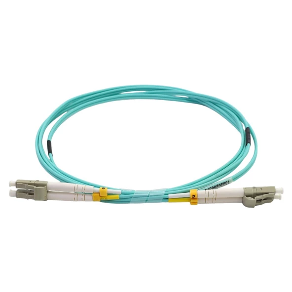 FİBER PATCH CORD LC-LC MM DUPLEX 50/125 OM4 2 MT - 2