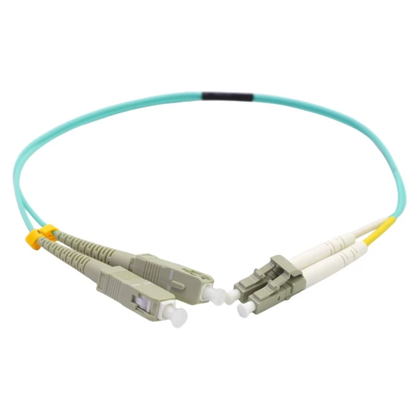 FİBER PATCH CORD SC-LC MM DUPLEX 50/125 OM3 0.30 MT
