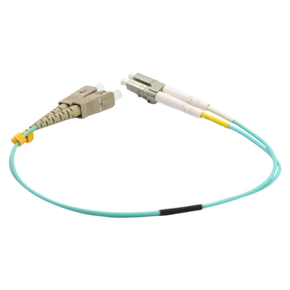 FİBER PATCH CORD SC-LC MM DUPLEX 50/125 OM3 0.25 MT - 2