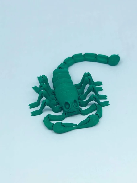 3D Hareketli Akrep Figürlü Oyuncak -Yeşil ürün görseli 1