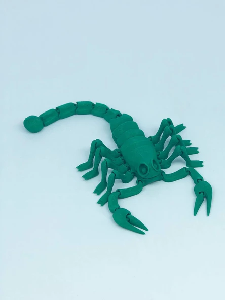 3D Hareketli Akrep Figürlü Oyuncak -Yeşil - Resim 5