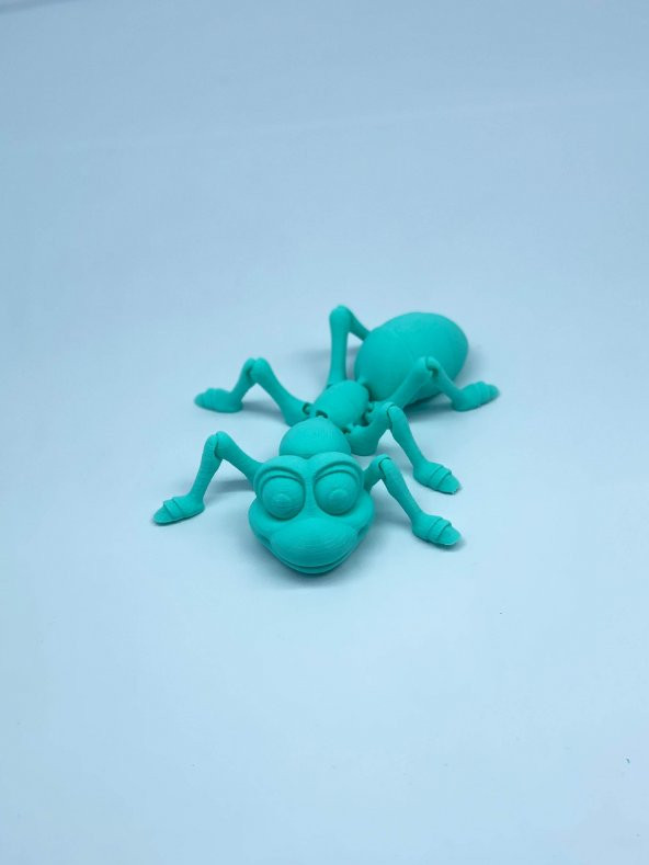 3D Hareketli Karınca Figürlü Oyuncak - Turkuaz