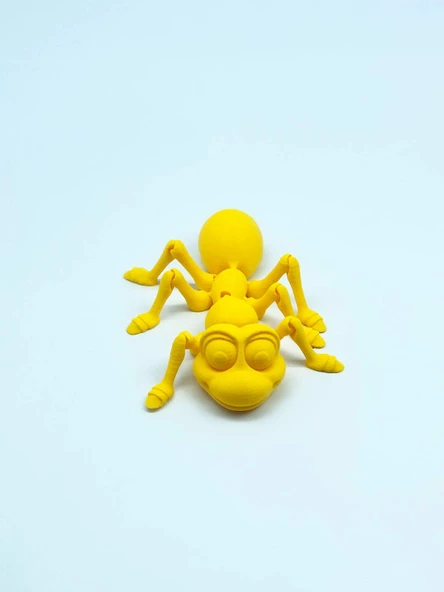 3D Hareketli Karınca Figürlü Oyuncak - Sarı - Resim 2