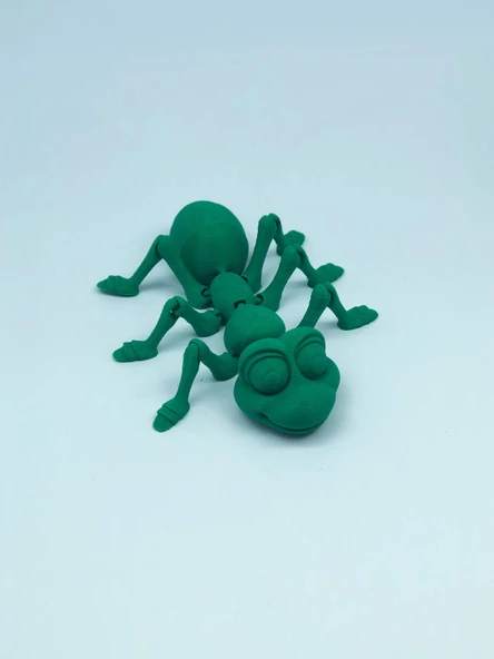 3D Hareketli Karınca Figürlü Oyuncak - Yeşil - Resim 7
