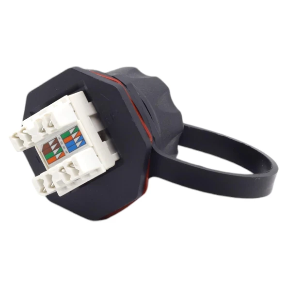 KEYSTONE JACK UTP CAT6 180 D IP67 VİDALI EDÜSTRİYEL - 3