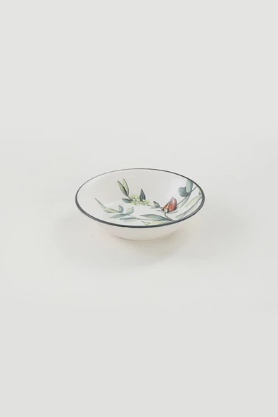 Keramika Keraart Çiçek Bahçesi Yemek Tabağı 18 cm 6 Adet - 5