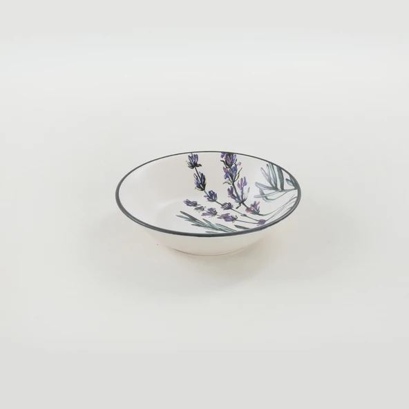 Keramika Keraart Çiçek Bahçesi Yemek Tabağı 18 cm 6 Adet - 3