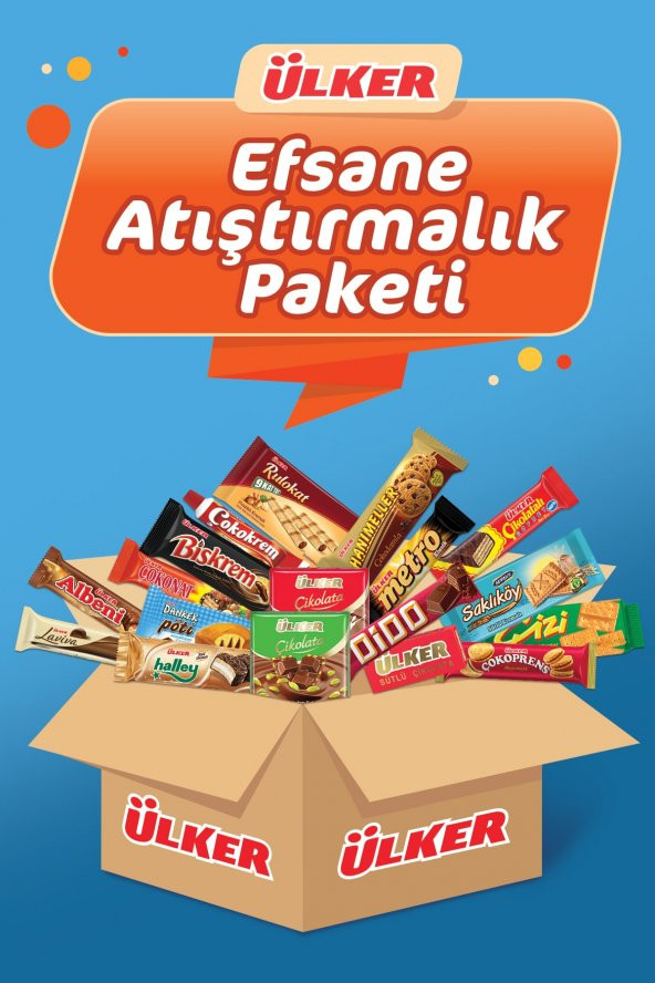 Ülker Efsane Atıştırmalık Paketi