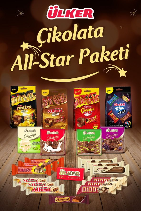Ülker Çikolata All-star Paketi
