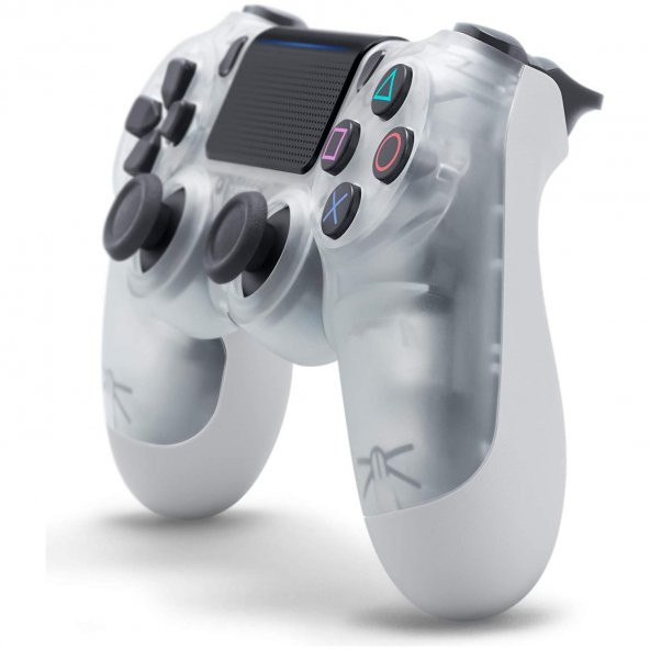 Ps4 Dualshock 4 Kablosuz Joystick Wireless Oyun Kolu Şeffaf Beyaz (PS4 / PC UYUMLU)