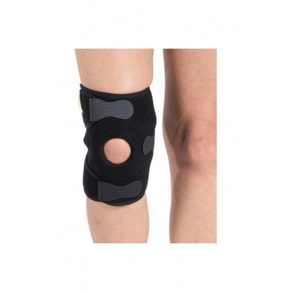 Kısa Patella Desteli Dizlik Menisküs Dizlik Diz Bandajı Bandı Diz Için Patella Destekli Bandaj