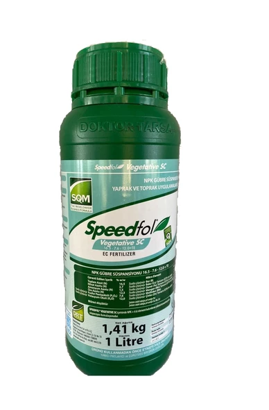 Doktor Tarsa Speedfol Vegetative SC Yaprak Gübresi 1 Litre, 1.41 Kg