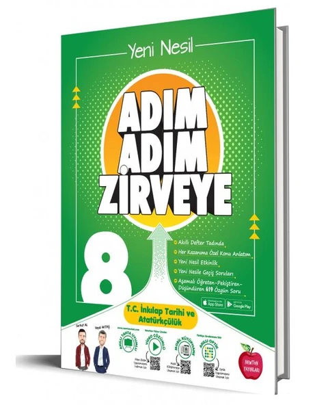 Newton 8. Sınıf Adım Adım Zirveye T.C. İnkılap Tarihi Ve Atatürkçülük Soru Bankası