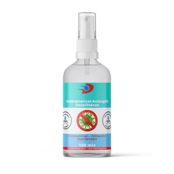 İzoPropil Alkol (ipa)  Sprey Başlıklı Dezenfektan (Cep Boy)  100 ML