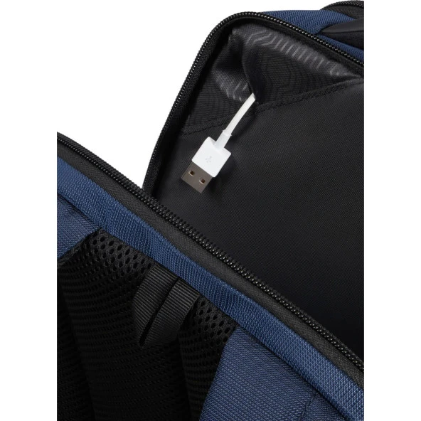 Samsonite 15.6 " Mysight Usb Girişli Notebook Sırt Çantası Mavi - Resim 8