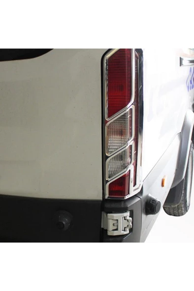 Ford Transit Krom ABS Stop  Çerçevesi 2 prç  2014 ve Üzeri Paslanmaz Çelik - 2