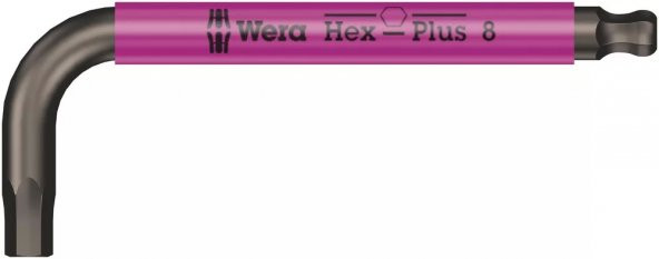 Wera 950 SPKS Hex-Plus Renkli Kısa Alyan 8mm 05022676001