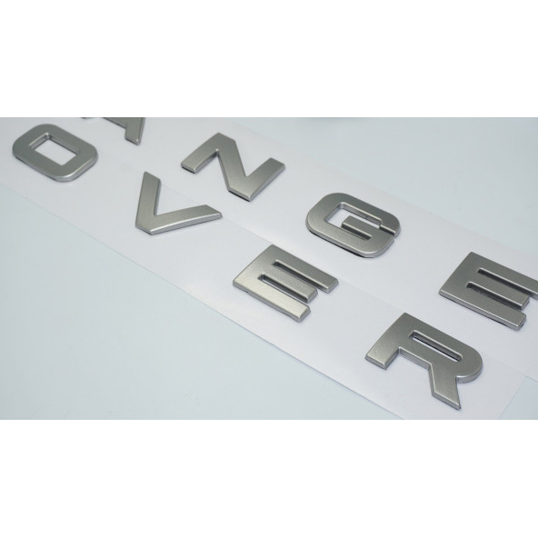 DK Tuning Land Rover Range Rover Kaput Ve Bagaj Füme Yazı Logo - Resim 3