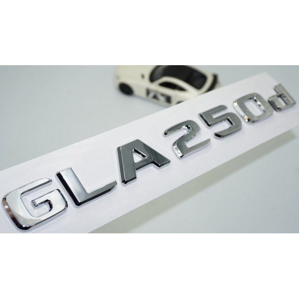 DK Tuning GLA 250d Bagaj Krom ABS 3M 3D Yazı Logo Benz İle Uyumlu