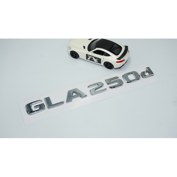 DK Tuning GLA 250d Bagaj Krom ABS 3M 3D Yazı Logo Benz İle Uyumlu - 2